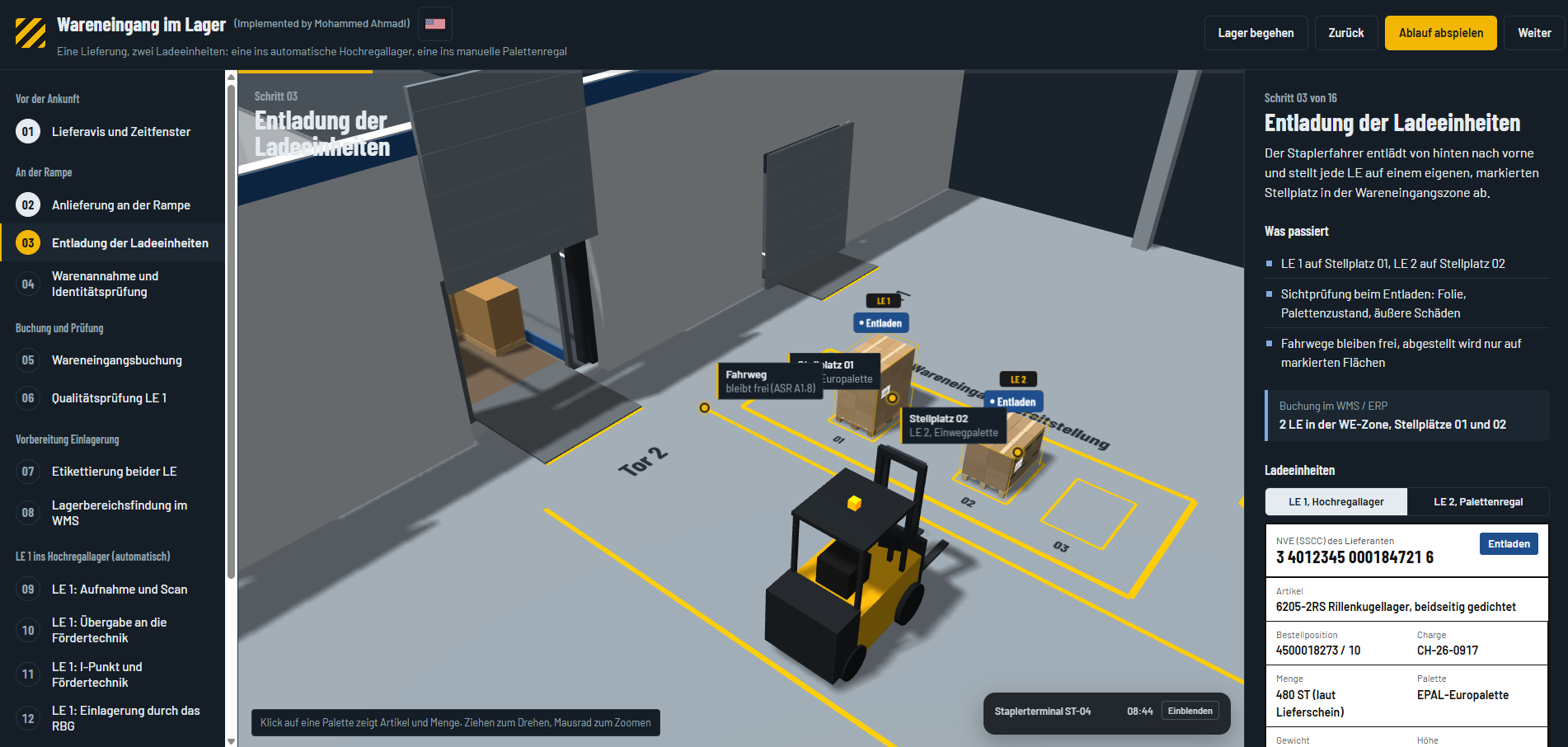Building a 3D Warehouse Visualizer with Three.js